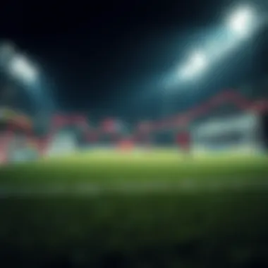 Visual representation of betting odds fluctuations