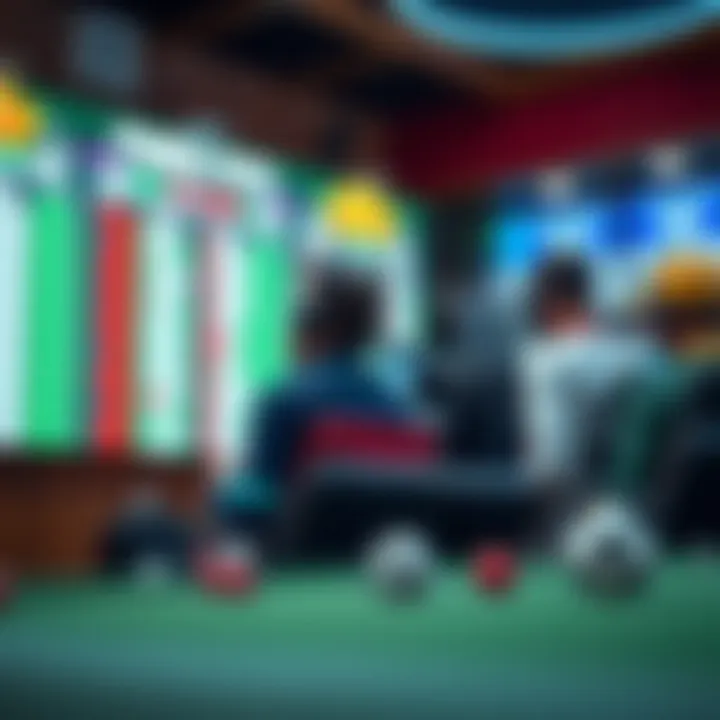 Comparison between traditional and virtual sports betting